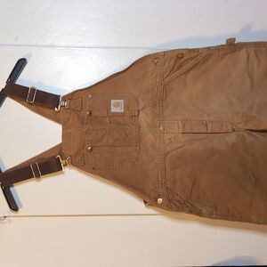 Vint. 🇺🇸made Carhartt arctic lined bib overalls mens 40x30